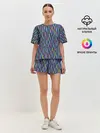 Женская пижама с шортами / Свечи