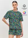 Женская пижама с шортами / День Рождения