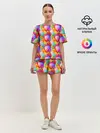 Женская пижама с шортами / Воздушные Шары