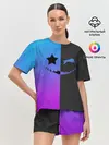 Женская пижама с шортами / Gradient emoji