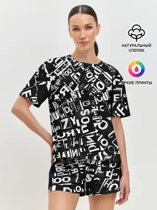 Женская пижама с шортами / UNDER WHITE
