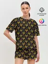 Женская пижама с шортами / Страшный Джек