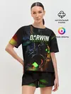 Женская пижама с шортами / Darwin Project | Королевская битва