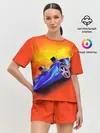 Женская пижама с шортами / Hot Wheels. Хот Вилс