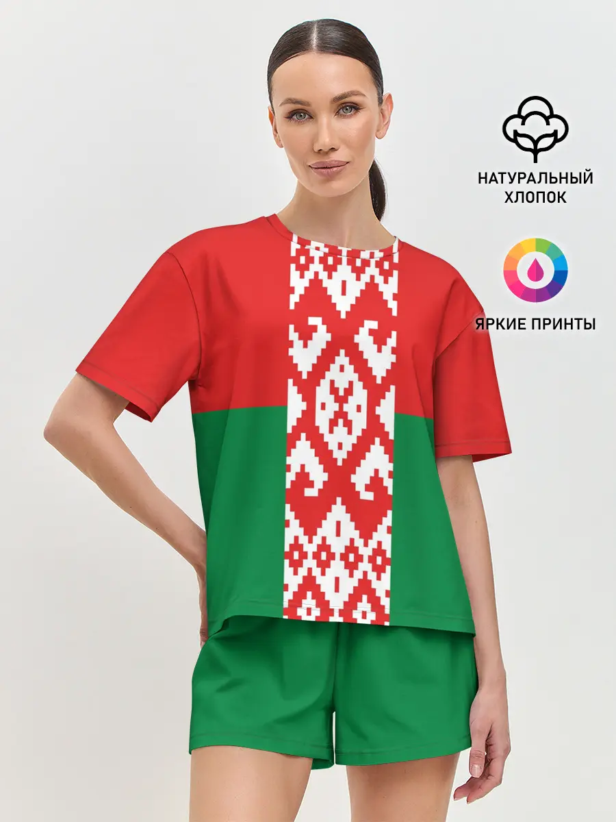 Женская пижама с шортами / Белоруссия