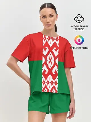 Женская пижама с шортами / Белоруссия