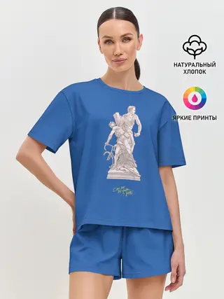 Женская пижама с шортами / CMbYN скульптура Тимоти Шаламе Арми Хаммер