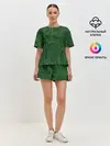 Женская пижама с шортами / Печатная плата