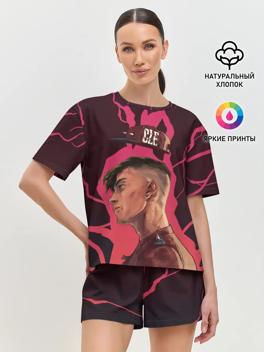 Женская пижама с шортами / Style MGK