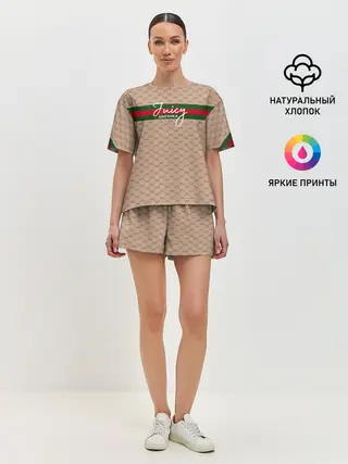 Женская пижама с шортами / Juicy цыганка. Гуччи