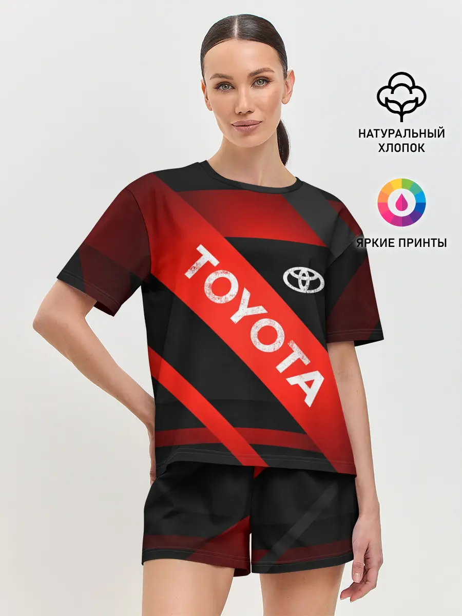 Женская пижама с шортами / TOYOTA LINES