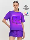 Женская пижама с шортами / ROBLOX NEON LOGO | РОБЛОКС