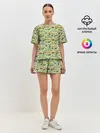 Женская пижама с шортами / Охота