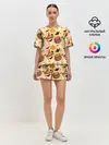 Женская пижама с шортами / Хеллоуин у ведьмы