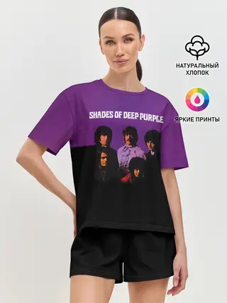 Женская пижама с шортами / Shades of Deep Purple