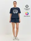 Женская пижама с шортами / Битлы на переходе