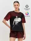 Женская пижама с шортами / Ханами Магическая битва