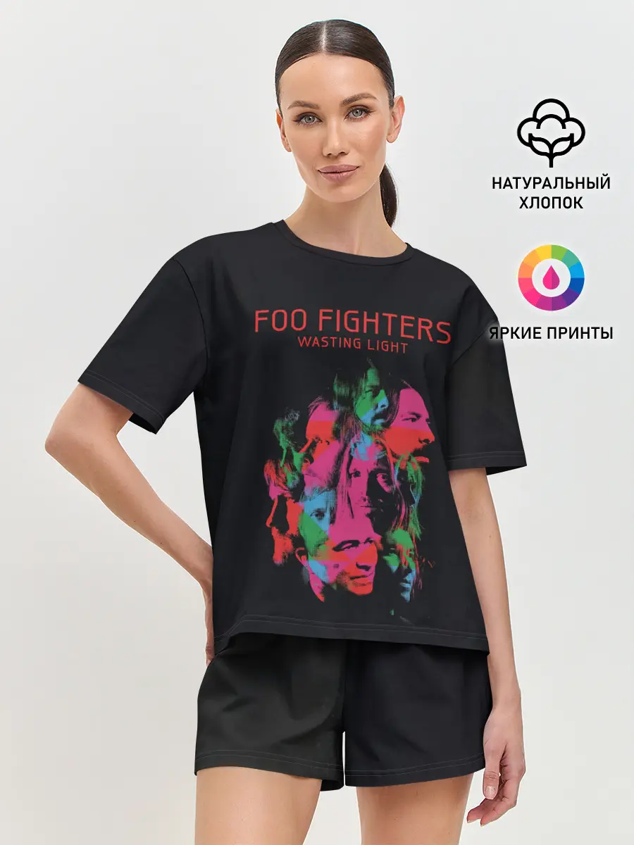 Женская пижама с шортами / Wasting Light - Foo Fighters
