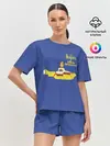 Женская пижама с шортами / Субмарина Битлов