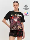 Женская пижама с шортами / Ху Тао / Genshin Impact