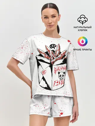 Женская пижама с шортами / Пальцы Сукуна, Магическая битва