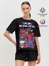 Женская пижама с шортами / Монстры на Хеллоуин