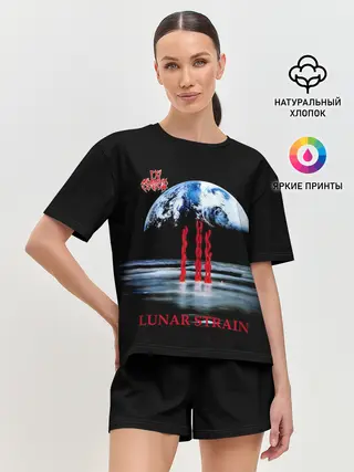 Женская пижама с шортами / Lunar Strain - In Flames