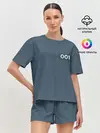 Женская пижама с шортами / Игра в кальмара | Игрок 001