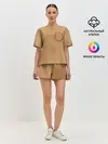 Женская пижама с шортами / Круг / Игра в кальмара