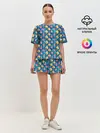 Женская пижама с шортами / Новогодние Украшения