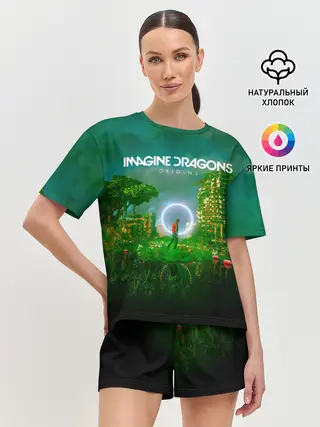 Женская пижама с шортами / Origins - Imagine Dragons