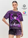 Женская пижама с шортами / Cyberpunk Samurai Anime