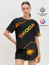 Женская пижама с шортами / Skoda Gold | Шкода