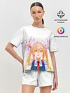 Женская пижама с шортами / Горничная Мисс Кобаяши расцветает Тору