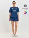 Женская пижама с шортами / Неймар ПСЖ форма 2021/2022