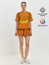 Женская пижама с шортами / Костюм тыквы / Halloween