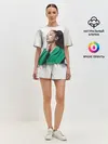 Женская пижама с шортами / Ариана в зелёном