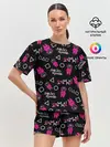 Женская пижама с шортами / Игра в кальмара