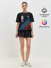 Женская пижама с шортами / BMW STRIPE