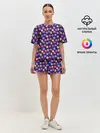 Женская пижама с шортами / Новогодние Ёлочные Украшения