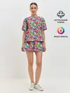 Женская пижама с шортами / С Рождеством и Новым Годом!