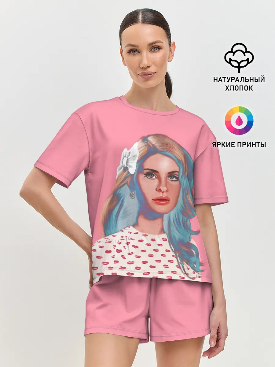 Женская пижама с шортами / Sweet Lana