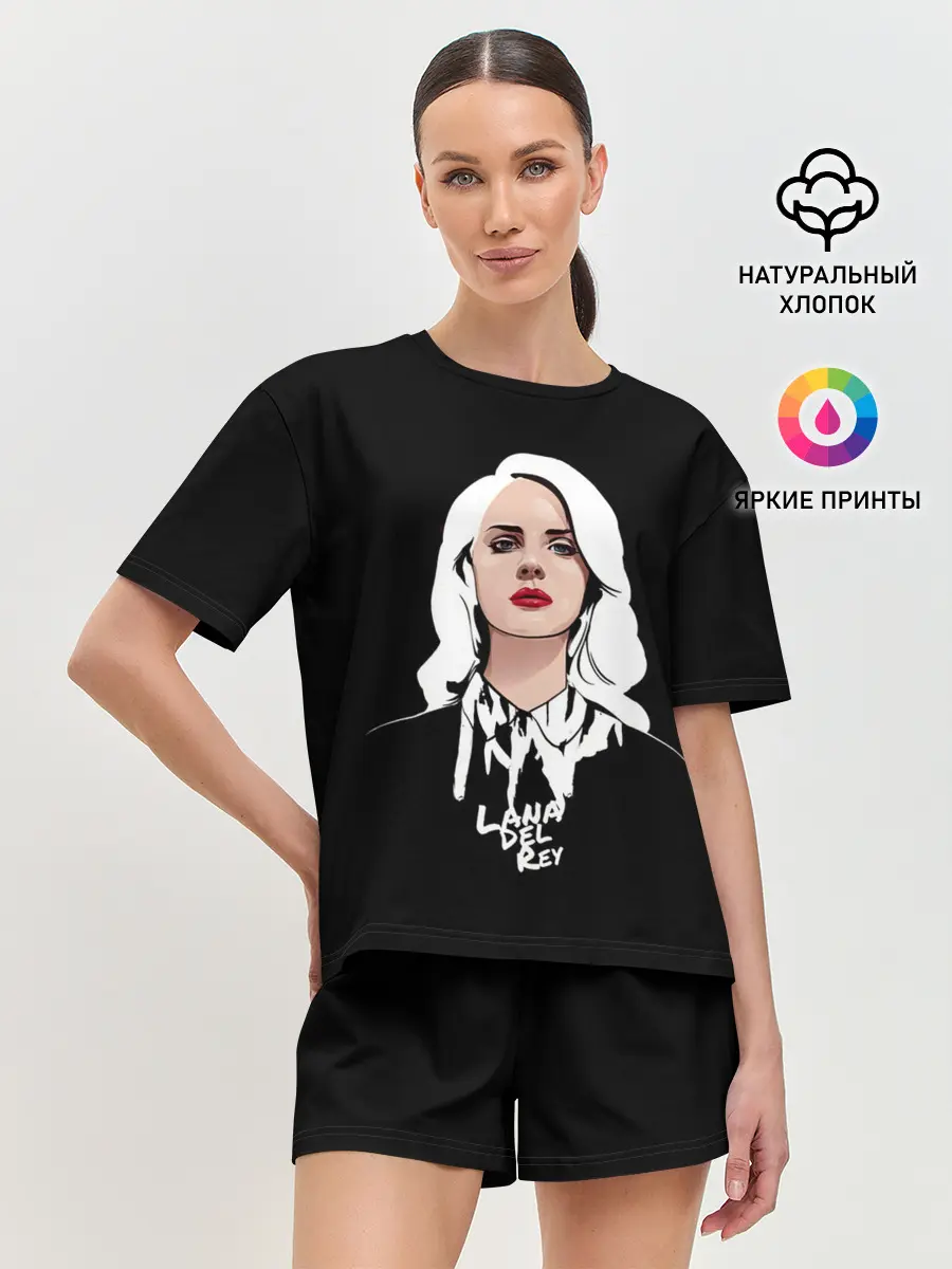 Женская пижама с шортами / Lana Black