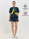 Женская пижама с шортами / Dipper and yellow triangle
