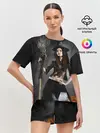 Женская пижама с шортами / Милая ведьма с метлой