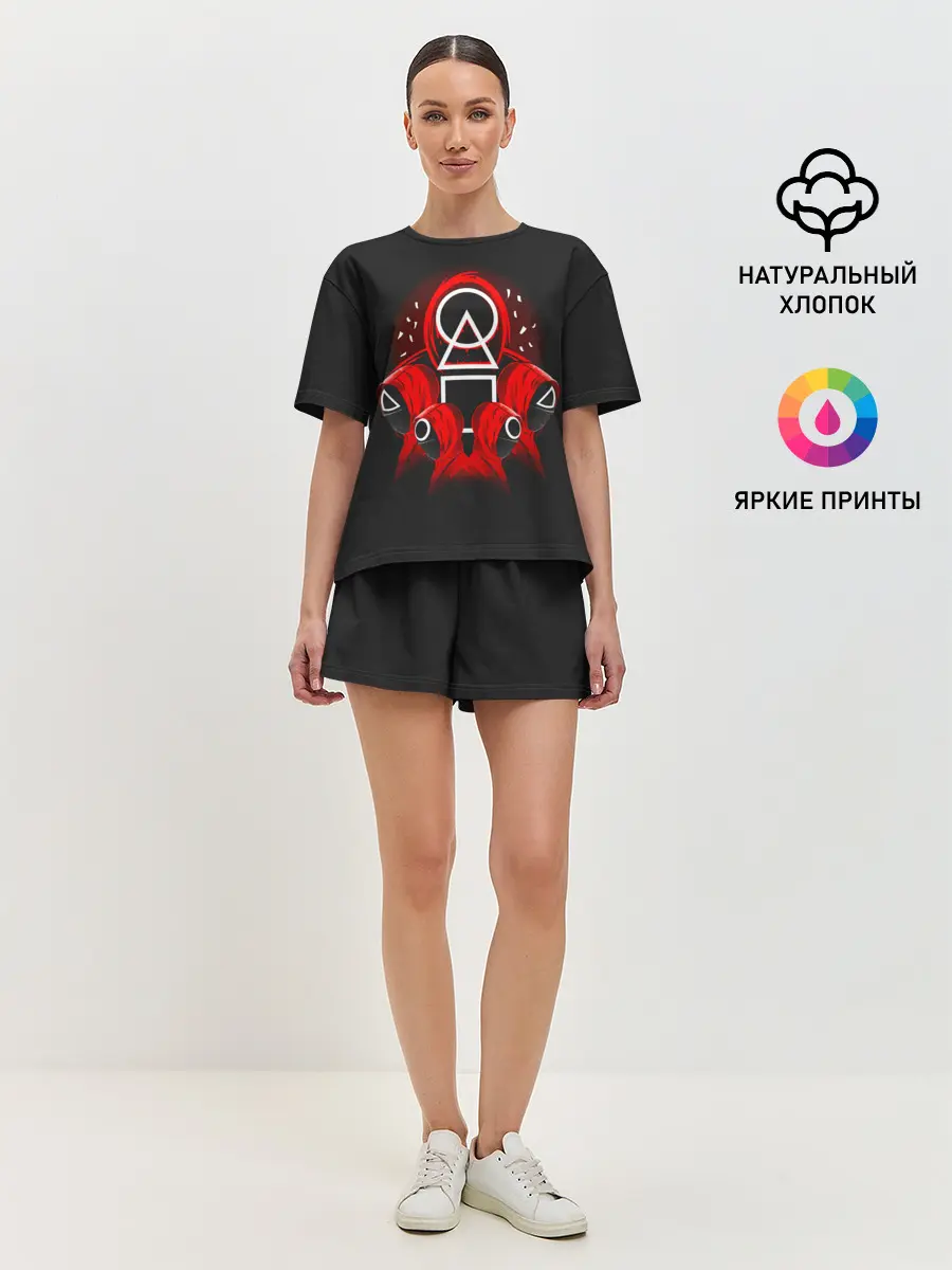 Женская пижама с шортами / Сотрудники Кальмара