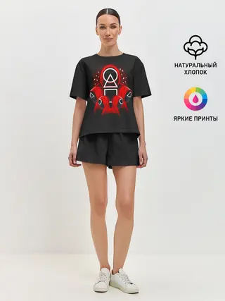Женская пижама с шортами / Сотрудники Кальмара