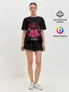 Женская пижама с шортами / Игра в кальмара Маски
