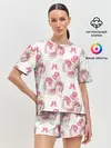 Женская пижама с шортами / Счастливый день рождения