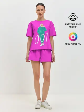 Женская пижама с шортами / Player 001